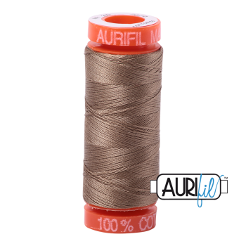 Aurifil ~ 50 wt Cotton ~ 2370 ~ Sandstone Small Spool