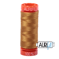 Aurifil ~ 50 wt Cotton ~ 2975 ~ Brass Small Spool