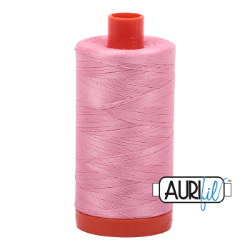 Aurifil ~ 50 wt Cotton ~ 2425 ~ Bright Pink Large Spool