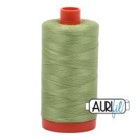 Aurifil ~ 50 wt Cotton ~ 2882 ~ Light Fern Large Spool