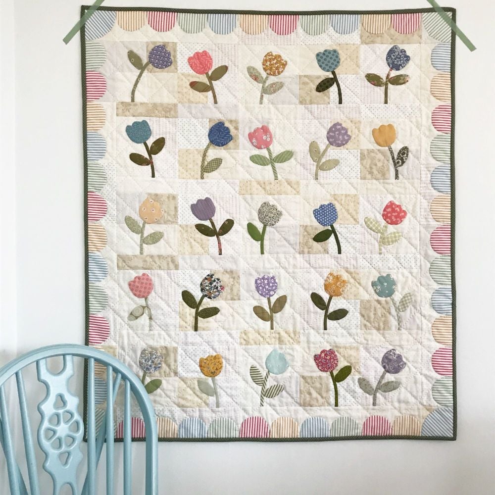Spring Flowers Quilt Pattern