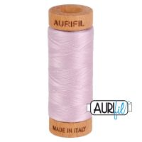Aurifil ~ 80 wt Cotton ~ 2510 ~ Light Lilac