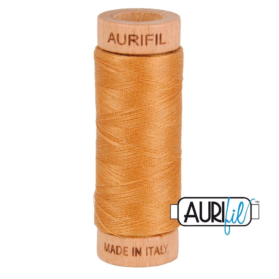 Aurifil ~ 80 wt Cotton ~ 2930 ~ Golden Toast