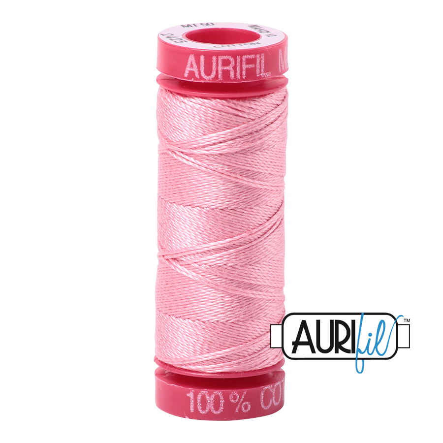 Aurifil ~ 12wt Thread ~ 2425 ~ Bright Pink