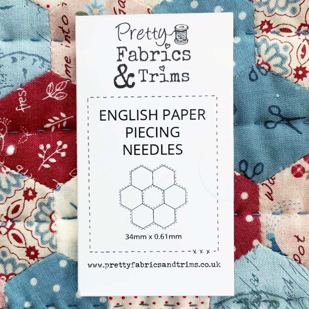 Sarah's Favourite Needles for English Paper Piecing