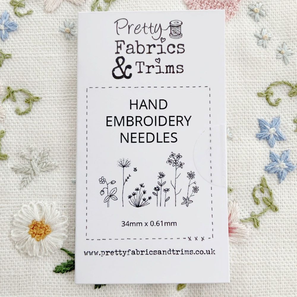 Sarah's Favourite Needles for Hand Embroidery