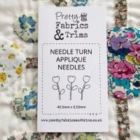 Sarah's Favourite Needles for Needle Turn Applique