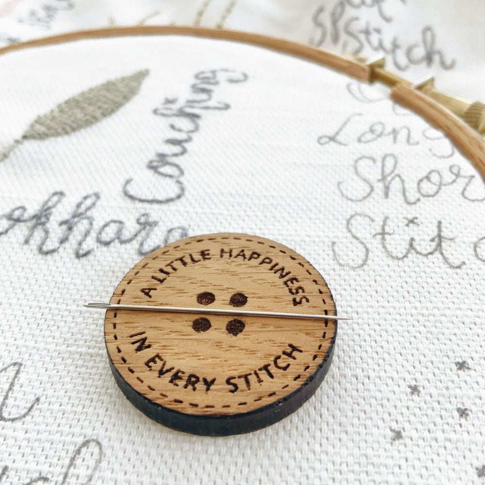 Needle Minder ~ A Little Happiness in Every Stitch