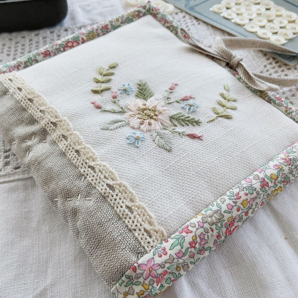 'Blossom and Buds Needle Book' Kit