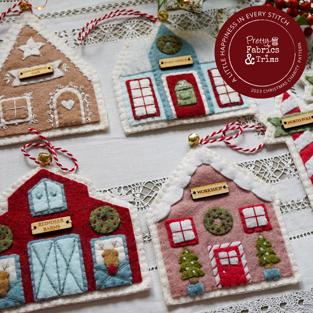 'North Pole Felt Christmas Decorations' Supplies Pack