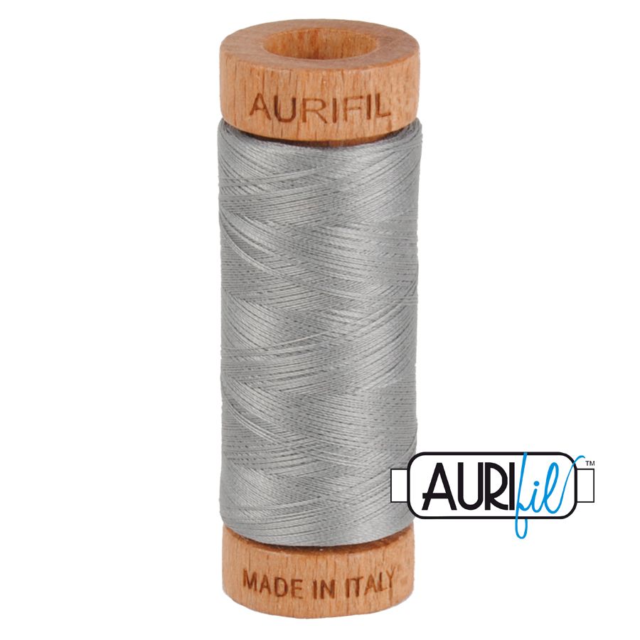Aurifil ~ 80 wt Cotton ~ 2620 ~  Stainless Steel