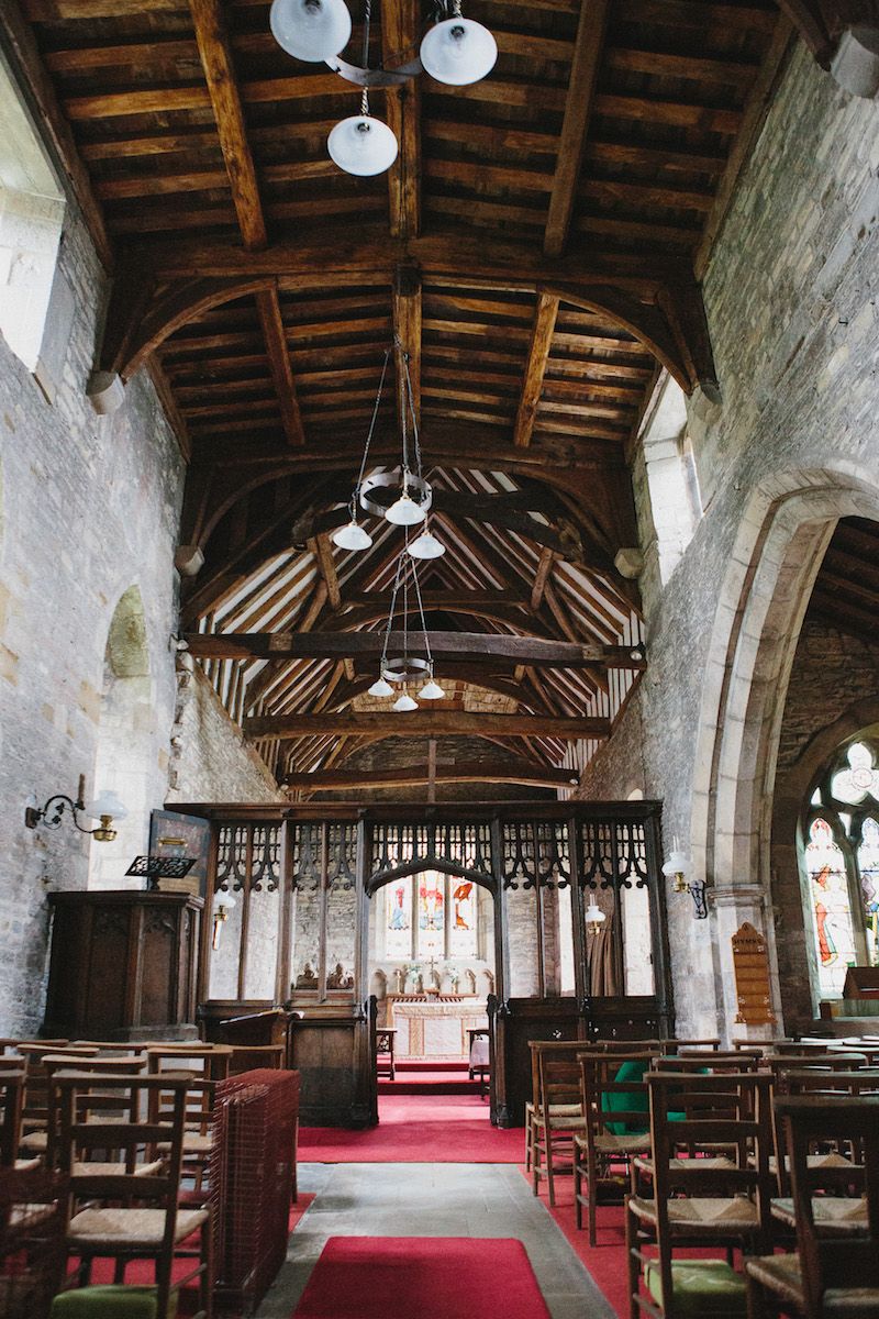 Inside Wysall Church