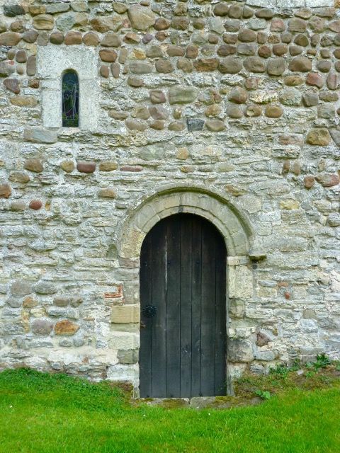 Church back door