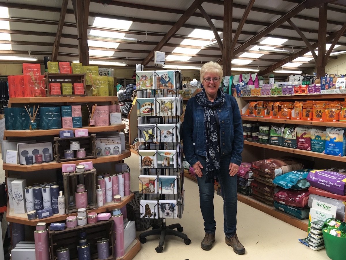 LIndsay Redfern owner at Riseholme Feeds Country Store