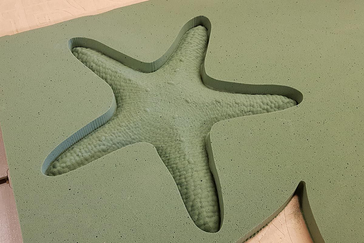 3D Starfish Sign Prop