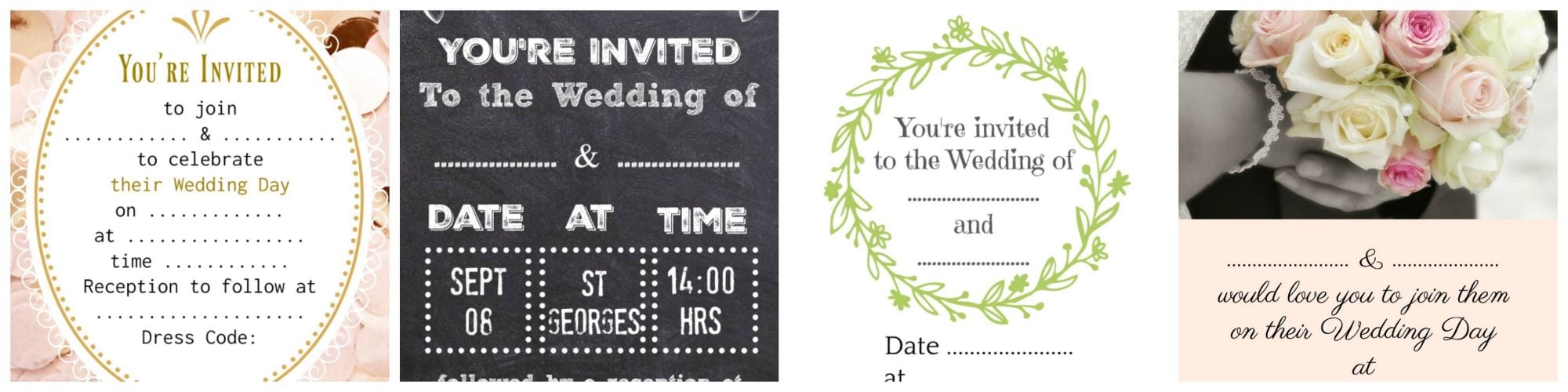 Wedding Stationery Examples