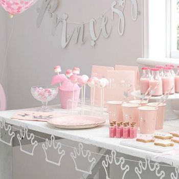 Princess themed Birthday party decorations & accessories