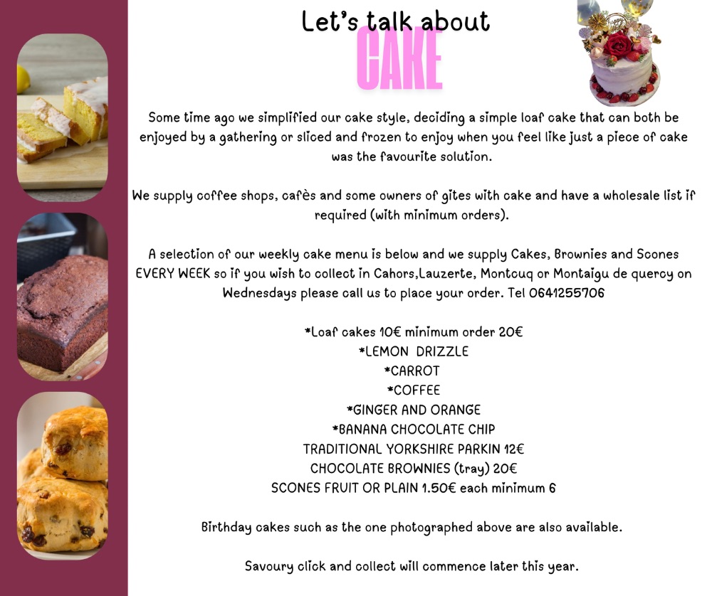 Scones and Cakes