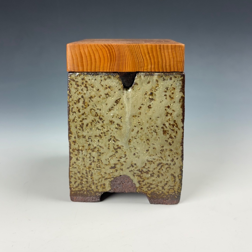 Tall box with Yew lid