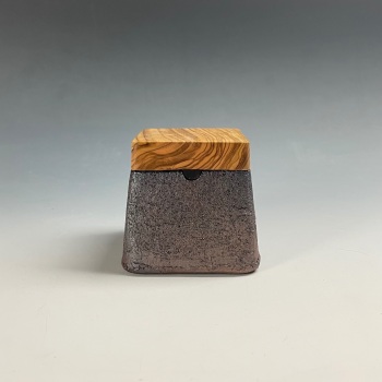 Dark clay with Olive Wood