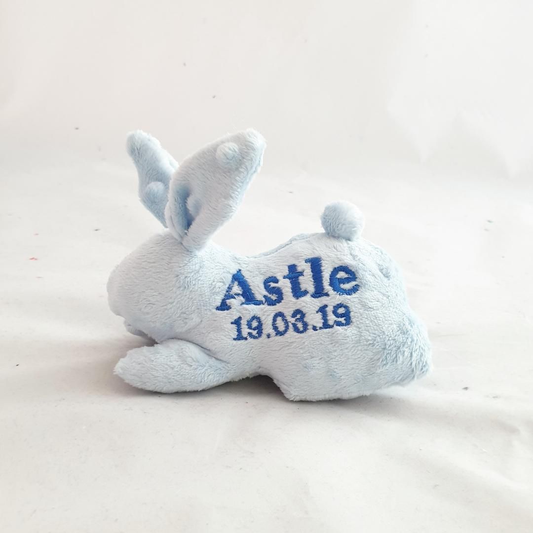 personalised bunny soft toy