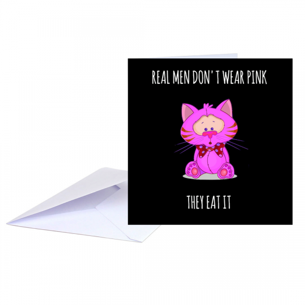 Real Men Card RRP £1.99