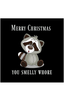 Smelly Whore Christmas Card