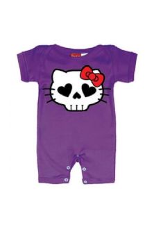 Hell Kitty Baby Romper