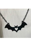 Bat Love Pendant