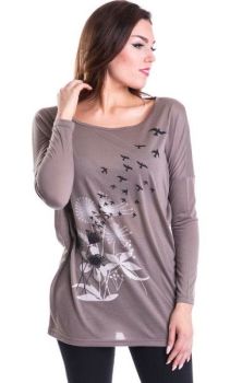 Flock Long Sleeve Top by Innocent lifestyle