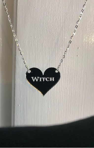 Witch Myriad Mirror Heart Necklace