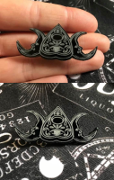 Ouija Moon Pin Badge