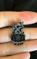 Cauldron Pin Badge