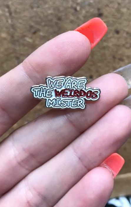 Weirdos Mister Pin Badge