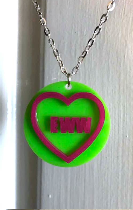 Eww Love Heart Necklace RRP £8.99