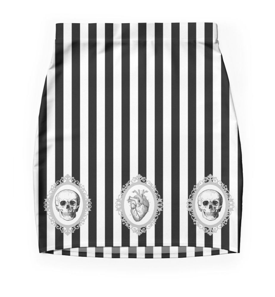 Morte Del Amore Pencil Skirt