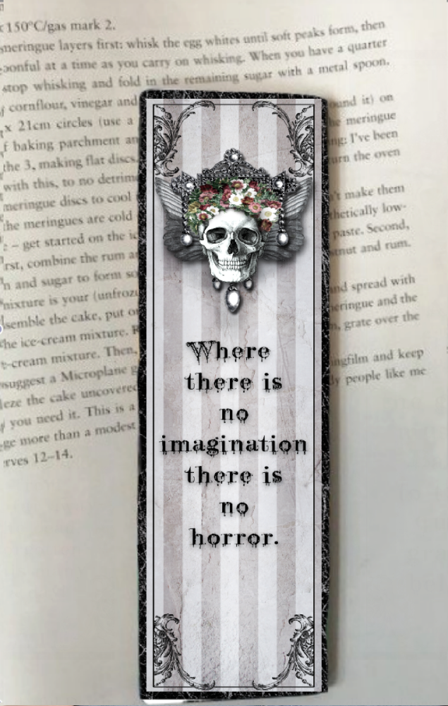 No Imagination Bookmark