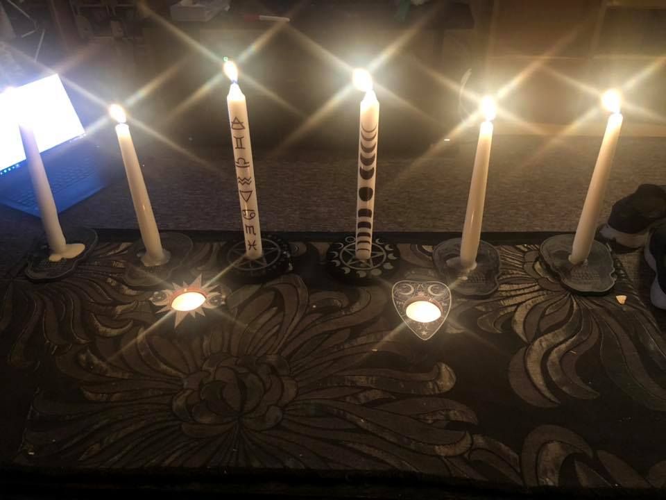 Astrology Candle Holder