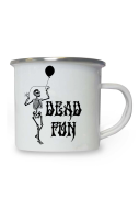Dead Fun Enamel Mug