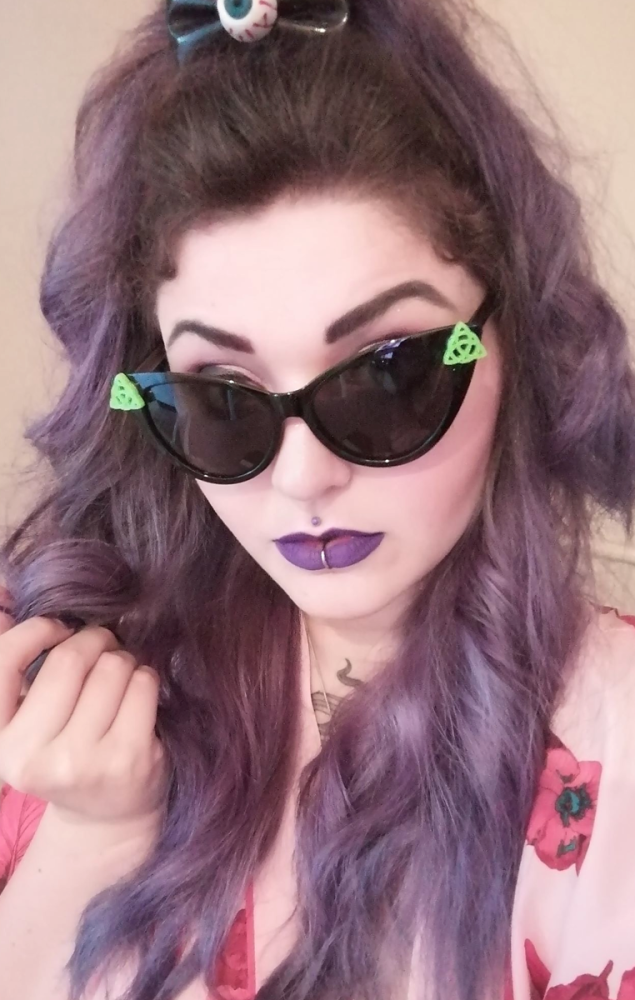 Triquetra Cat Eye Sunglasses