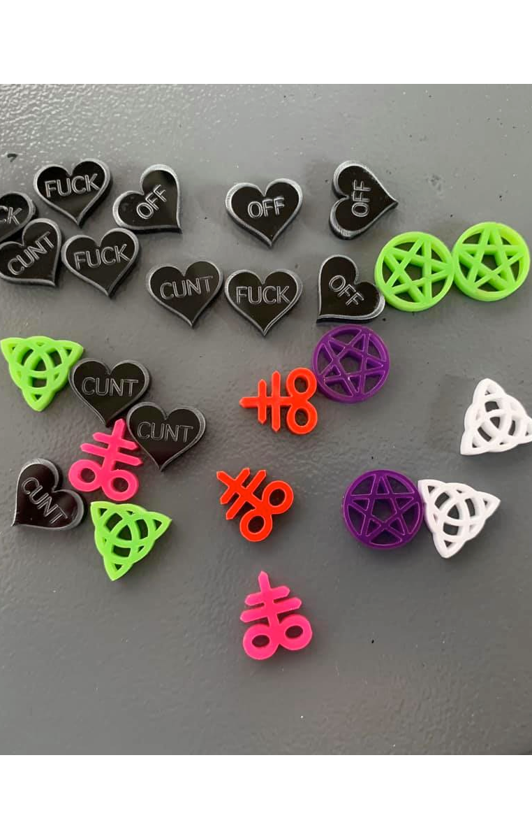 Heart 3 pack Magnets