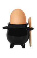 Cauldron Egg Cup & Spoon Set #212