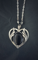 My Little Black Heart Necklace