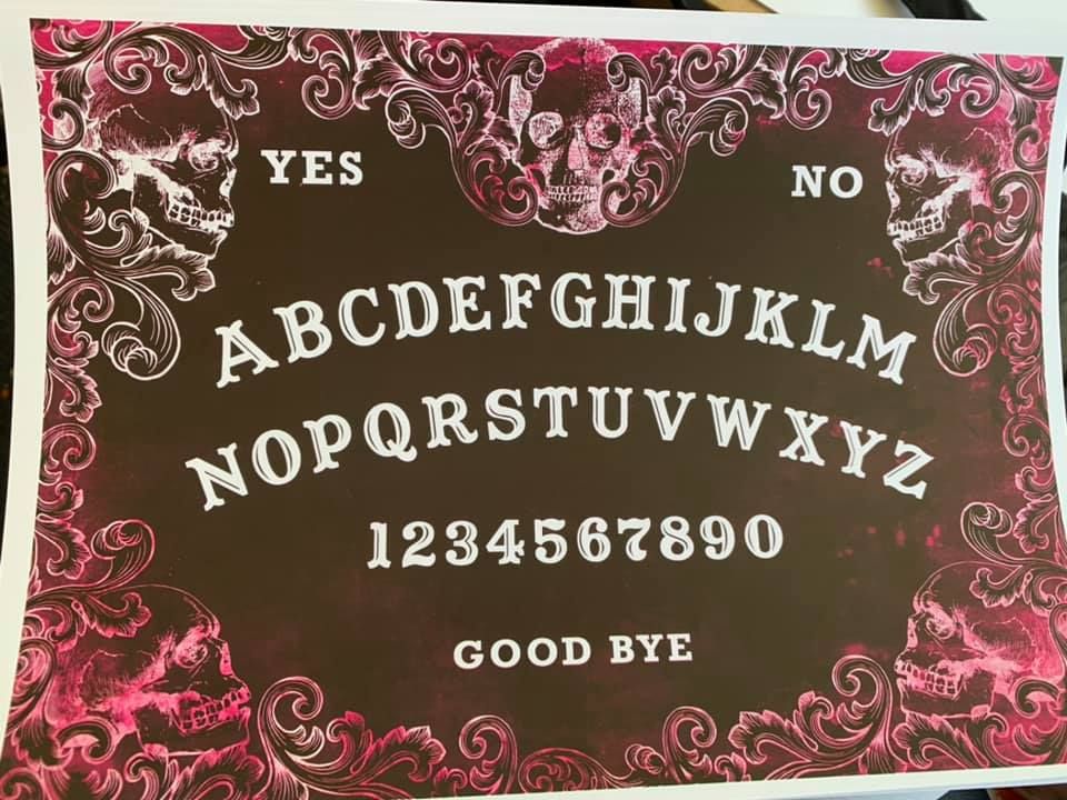 OUIJA 5 COLOURS AVAILABLE A4 Print
