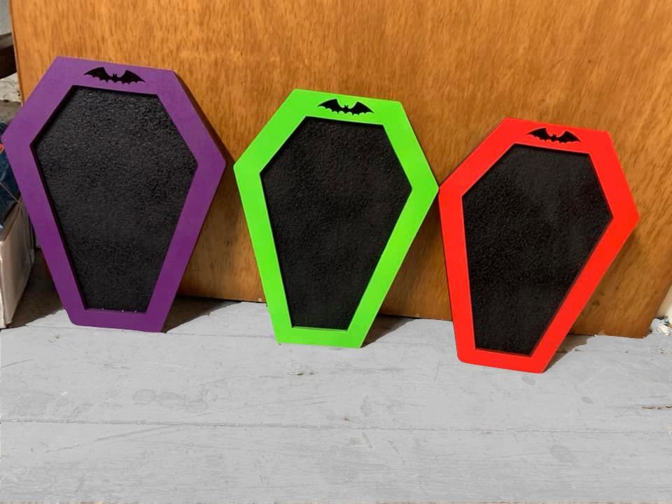 Coffin Pin Board
