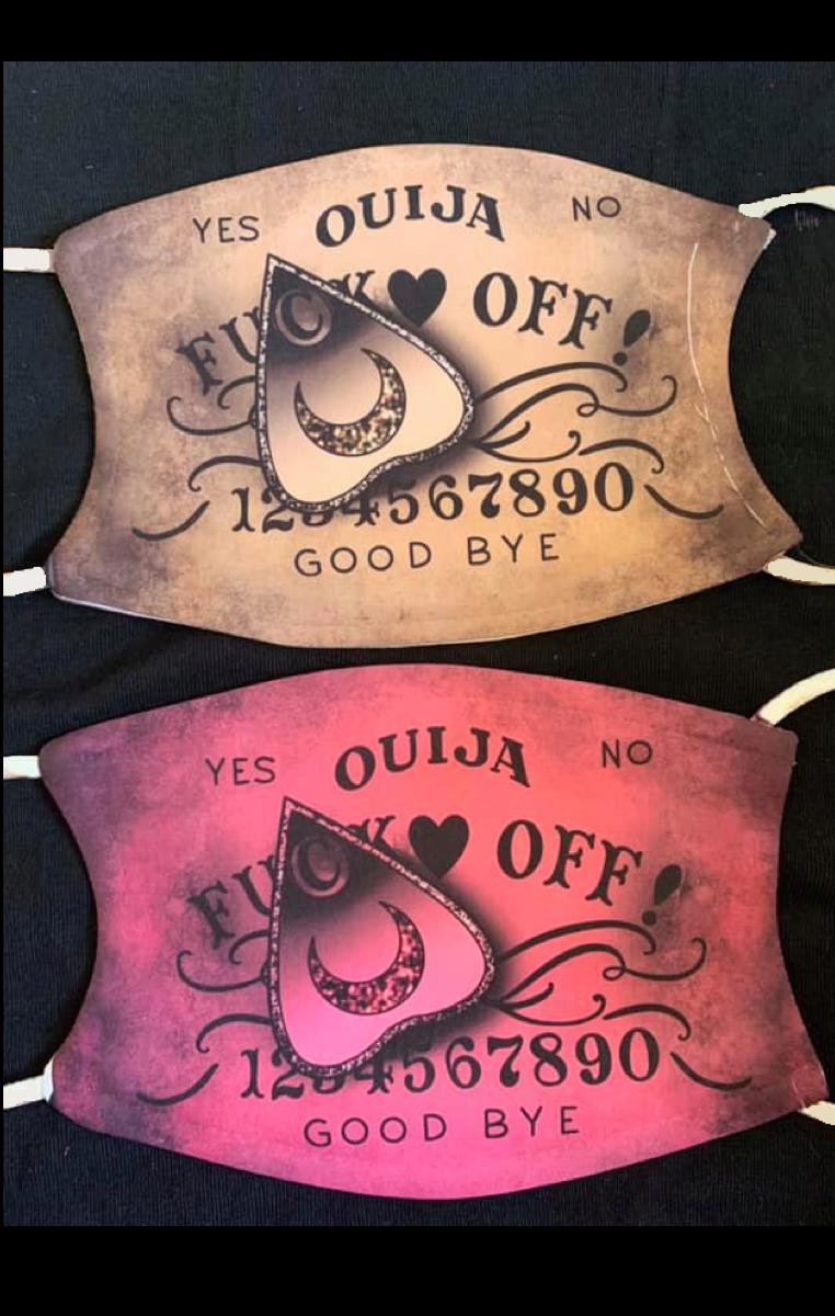 Ouija Fuck Off Face Mask RRP £11.99
