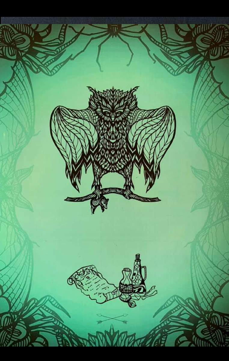 Witchcraft Owl A4 Print RRP £4.99