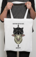 Bitch VS Anxiety Tote Bag