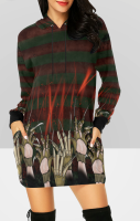 Elm Street Hooded Dress