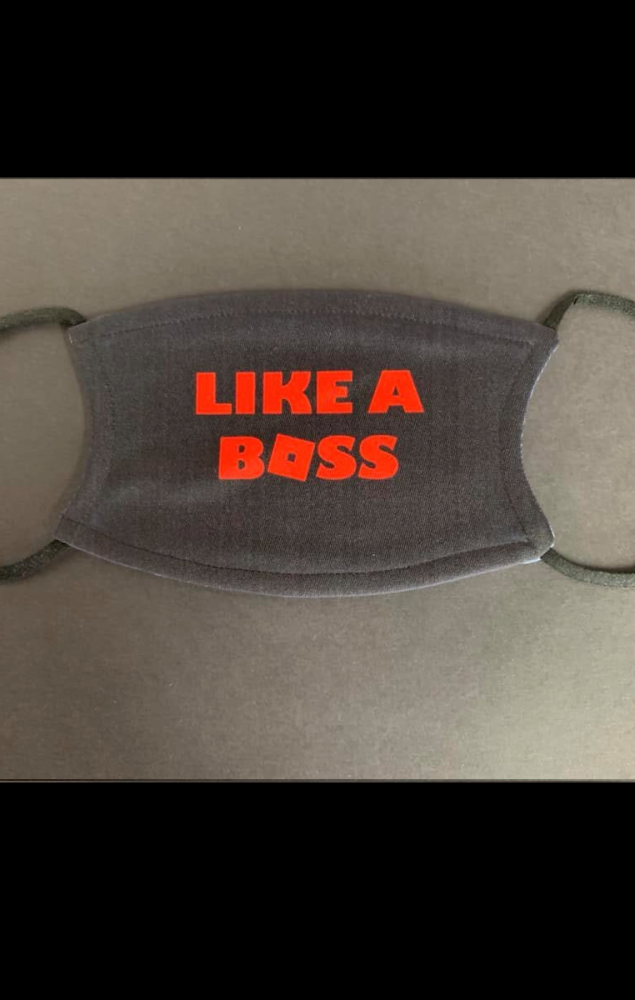 Like A Boss Face Mask